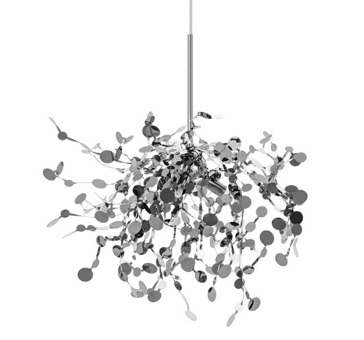 MOOSEE lampa wisząca MONETE SINGLE chrom
