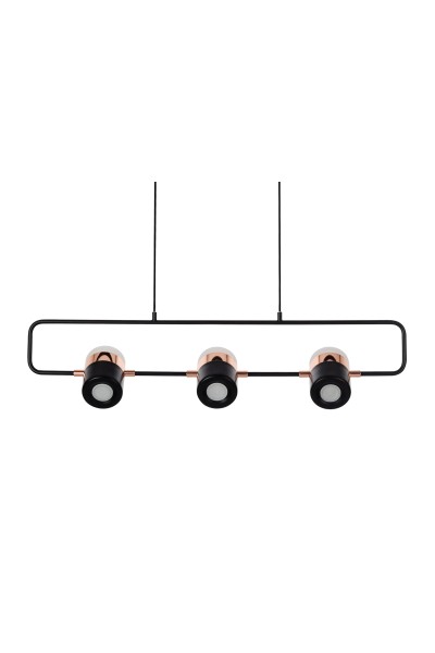 MOOSEE lampa wisząca BLINK 3 czarna