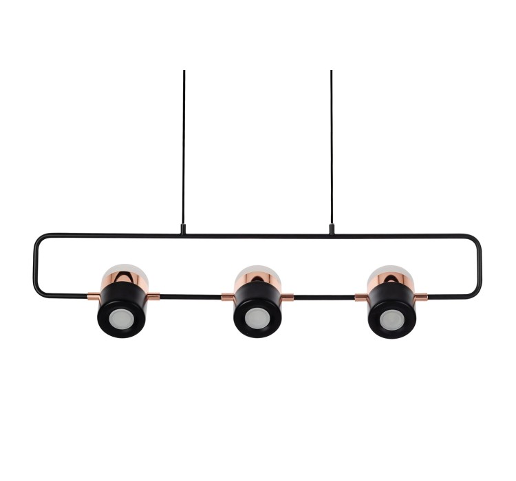 MOOSEE lampa wisząca BLINK 3 czarna