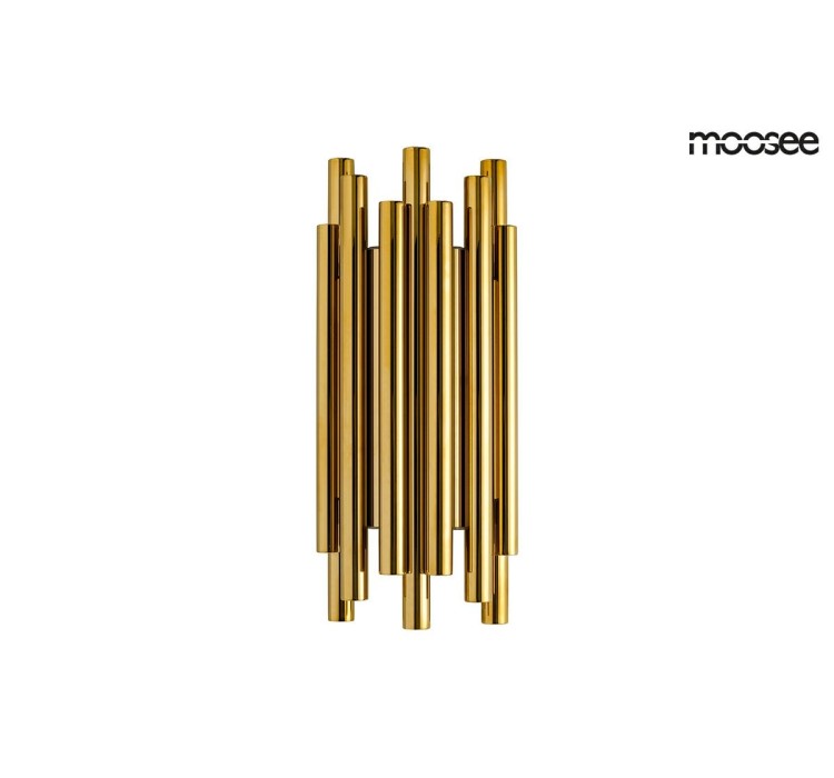 MOOSEE lampa ścienna ORGANO złota