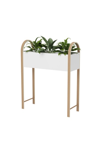UMBRA organizer BELLWOOD biały naturalny