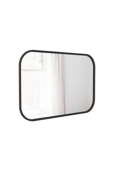 UMBRA lustro prostokątne HUB 61 x 91 cm czarne