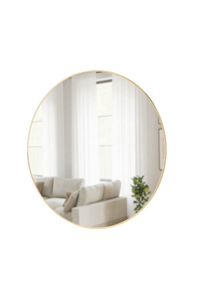 UMBRA lustro ścienne HUBBA 86 cm złote