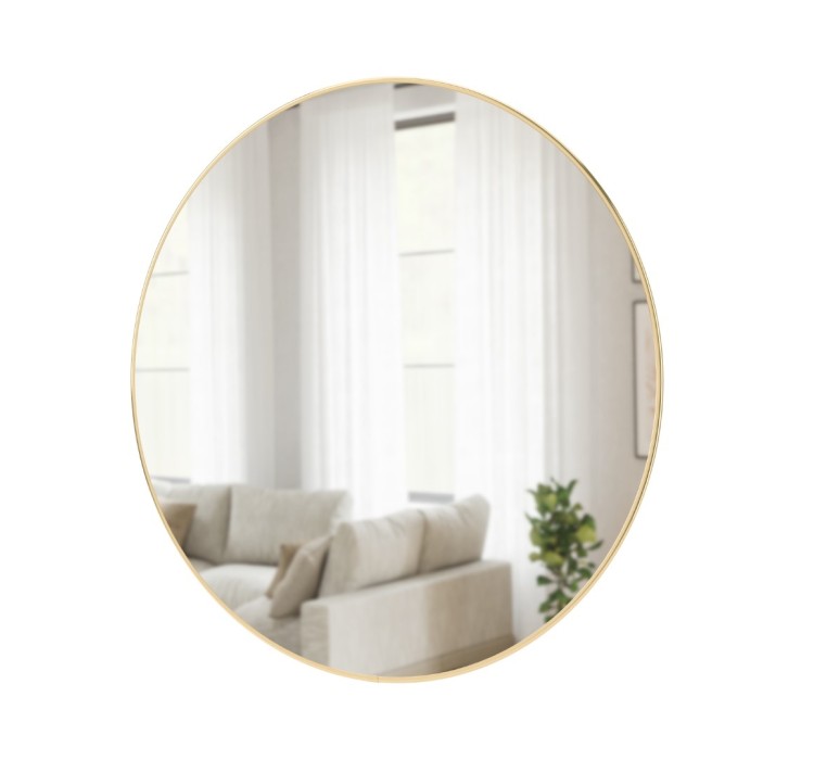 UMBRA lustro ścienne HUBBA 86 cm złote
