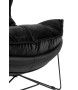 Fotel OTILIA STAND VELVET czarny