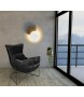 Fotel OTILIA STAND VELVET czarny