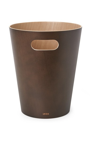 UMBRA kosz na śmieci WOODROW - espresso