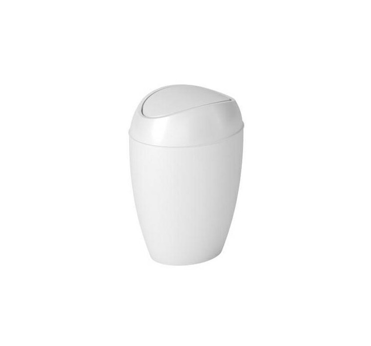UMBRA kosz TWIRLA  - metallic white