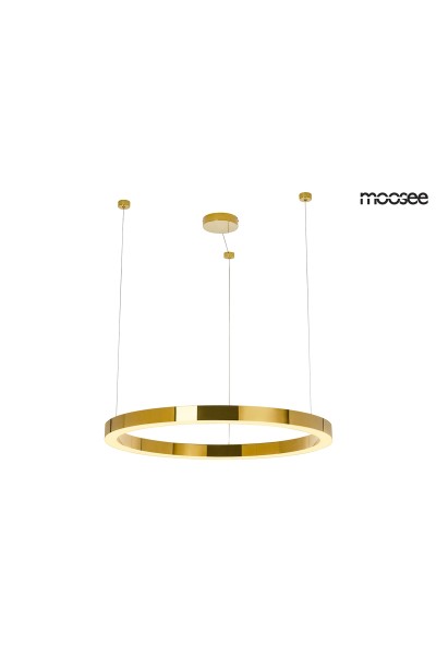 MOOSEE lampa wisząca RING LUXURY 90  złota