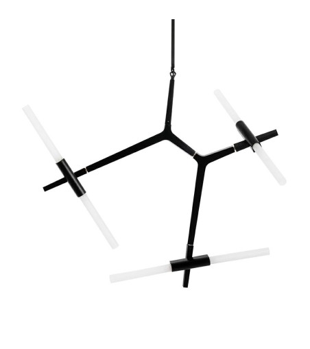 MOOSEE lampa wisząca CANDELABR 6 czarna