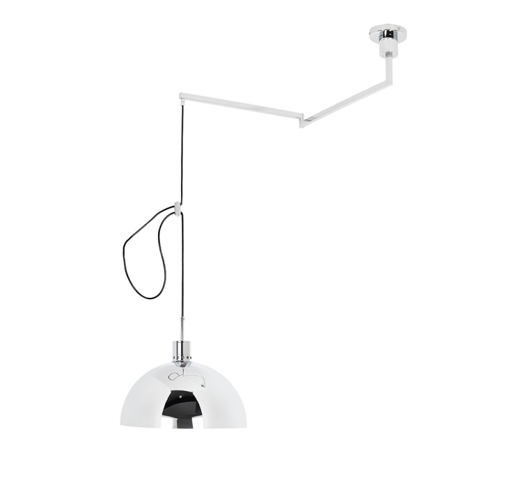 MOOSEE lampa wisząca ROTA 360 srebrny     chrom