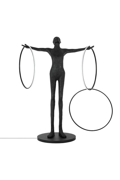 MOOSEE lampa podłogowa HUMAN CIRCULO      włókno szklane