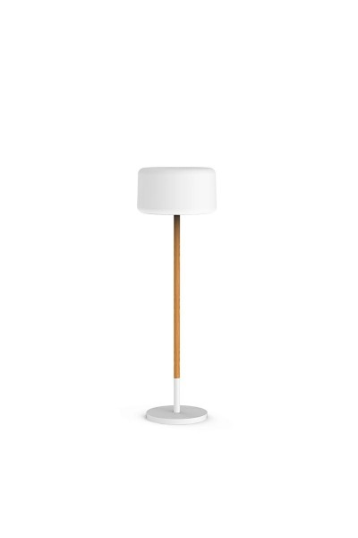NEW GARDEN lampa podłogowa CHLOE PLANT SOLAR SMARTTECH WOOD