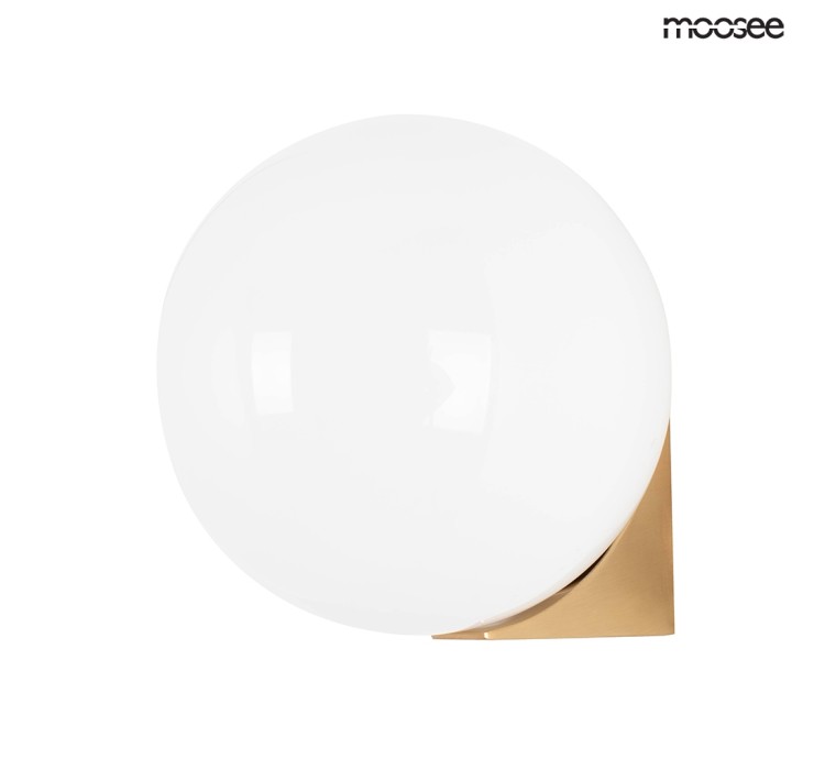 MOOSEE lampa ścienna BOLL złota