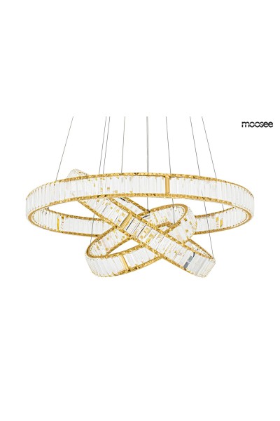 MOOSEE lampa wisząca LIBERTY TRIPLES złota
