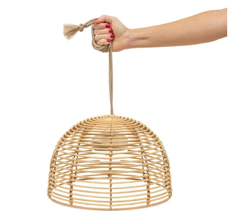 NEW GARDEN lampa wisząca BOSSA 20 HANG IN&OUT BATTERY