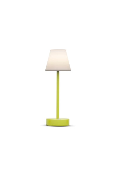 NEW GARDEN lampa stołowa LOLA SLIM 30 BATTERY lime