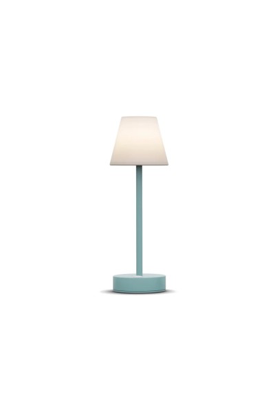 NEW GARDEN lampa stołowa LOLA SLIM 30 BATTERY mint