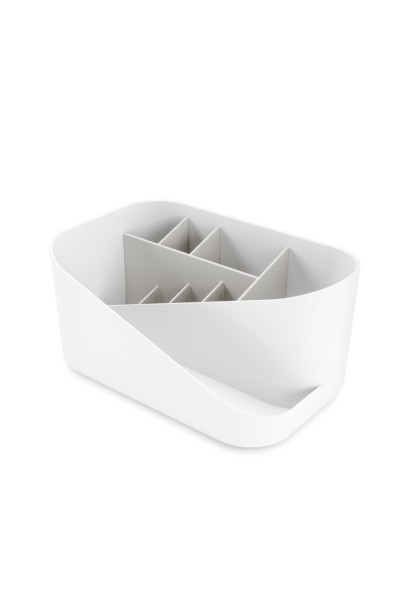 UMBRA organizer kosmetyków GLAM biało-szary
