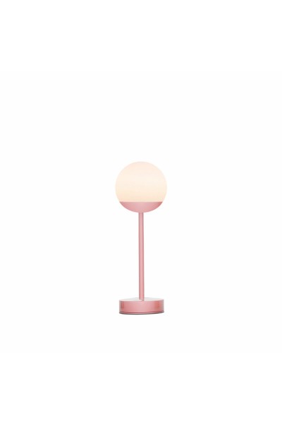 NEW GARDEN lampa stołowa NORAI SLIM 35 BATTERY rose gold
