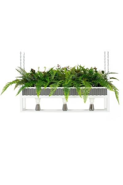 MOOSEE lampa wisząca / kwietnik SEMIRA    100 INDUSTRIAL biała