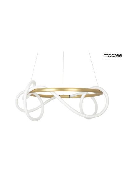 MOOSEE lampa wisząca SERPIENTE 60 złota
