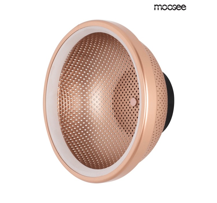 MOOSEE lampa ścienna FARO miedziana