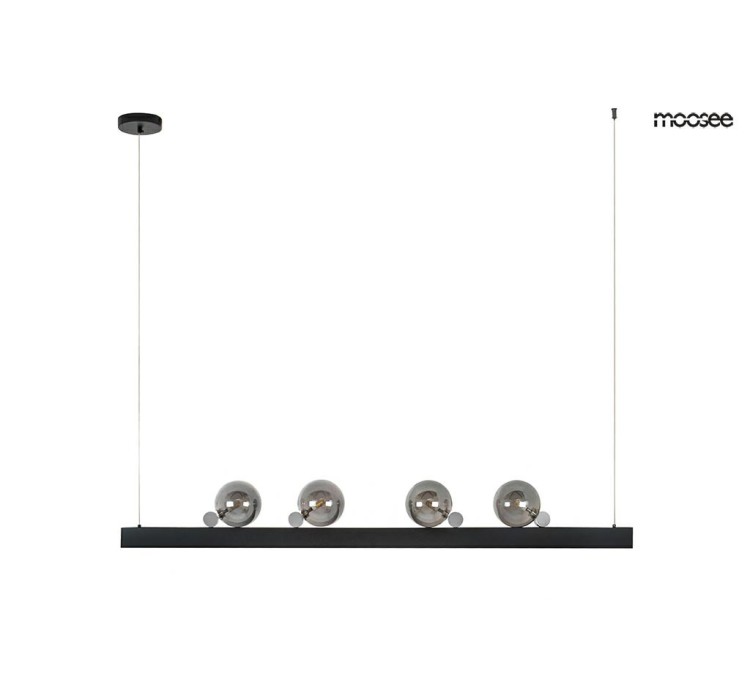 MOOSEE lampa wisząca LINEAL czarna
