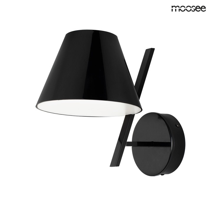 MOOSEE lampa ścienna MAGO czarna