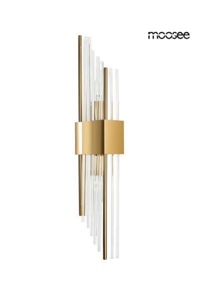 MOOSEE lampa ścienna SLANT złota