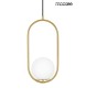 MOOSEE lampa wisząca AURELIA 40 złota