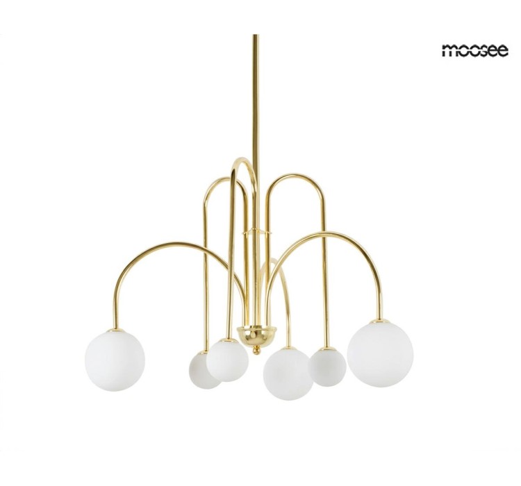 MOOSEE lampa wisząca NERI złota