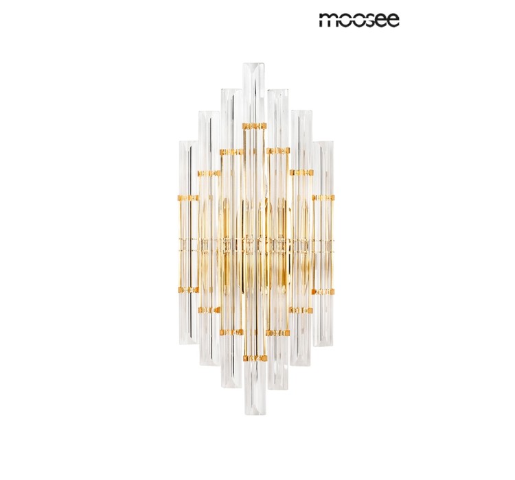 MOOSEE lampa ścienna PALAZZO złota