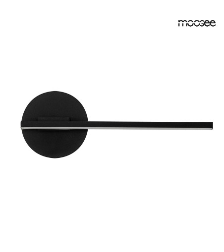 MOOSEE lampa ścienna HORIZON czarna
