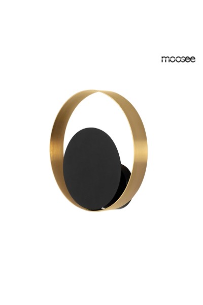 MOOSEE lampa ścienna BAND złota / czarna