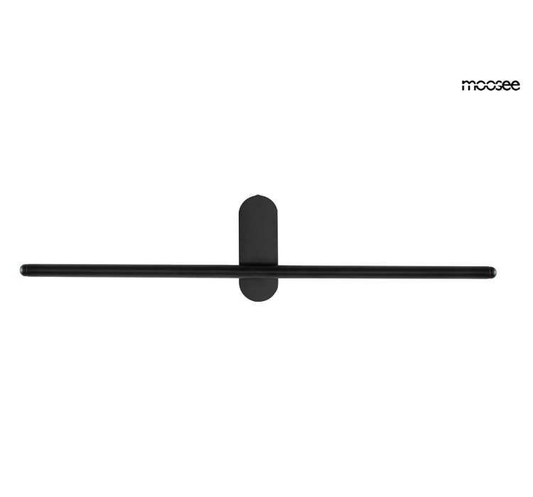 MOOSEE lampa ścienna TOBIA czarna