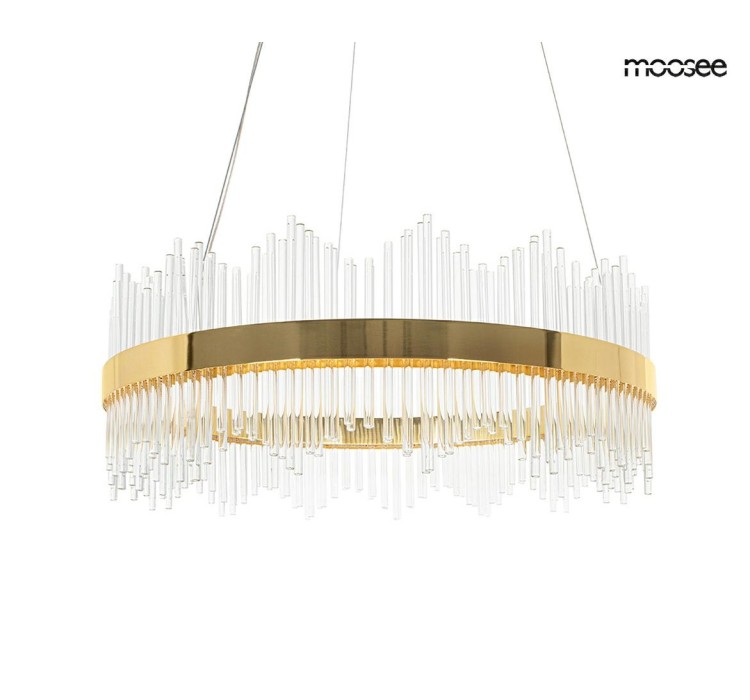 MOOSEE lampa wisząca FLORENS 80 złota