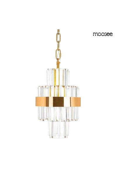 MOOSEE lampa wisząca IMPERO złota