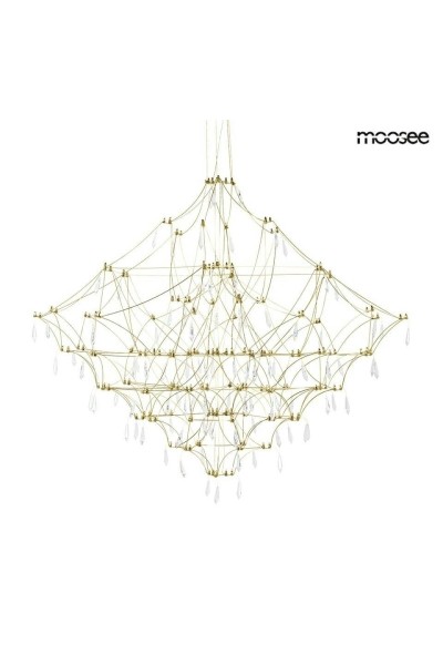 MOOSEE lampa wisząca CONSTELATION 120     GOLD - LED, stal szczotkowana