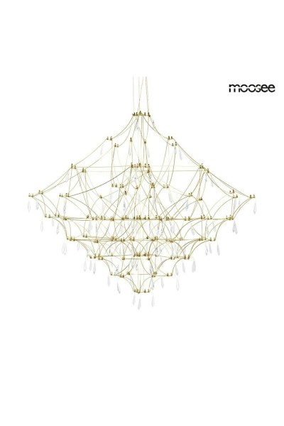 MOOSEE lampa wisząca CONSTELATION 100     GOLD - LED, stal szczotkowana