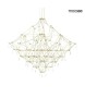 MOOSEE lampa wisząca CONSTELATION 100     GOLD - LED, stal szczotkowana