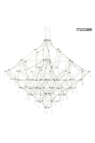 MOOSEE lampa wisząca CONSTELATION 200 -   LED, stal szczotkowana
