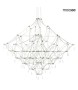 MOOSEE lampa wisząca CONSTELATION 200 -   LED, stal szczotkowana