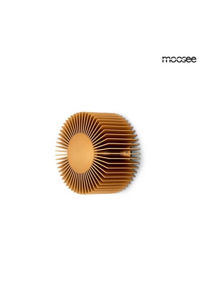 MOOSEE lampa ścienna SUNNY złota