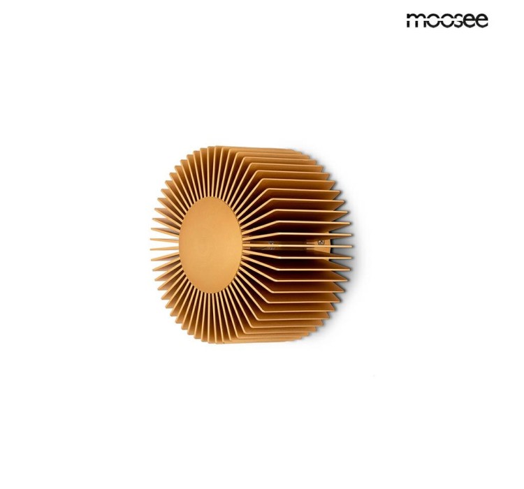 MOOSEE lampa ścienna SUNNY złota