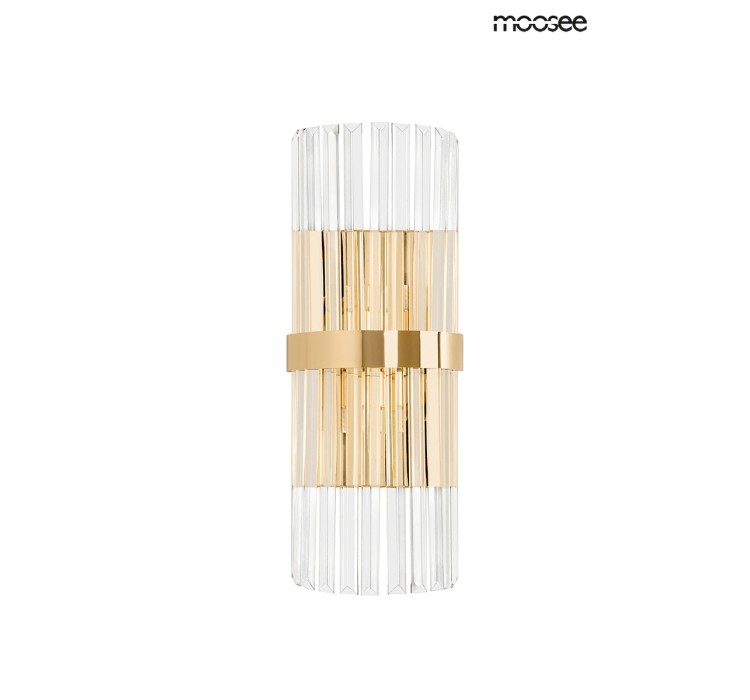 MOOSEE lampa ścienna MILAGRO złota