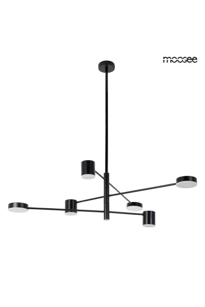 MOOSEE lampa wisząca PIAZETTA czarna