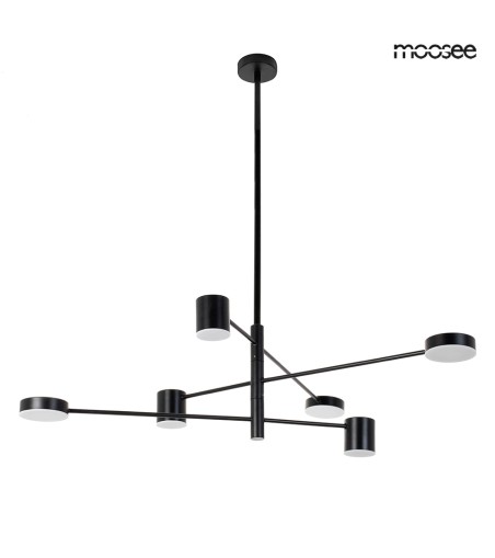 MOOSEE lampa wisząca PIAZETTA czarna