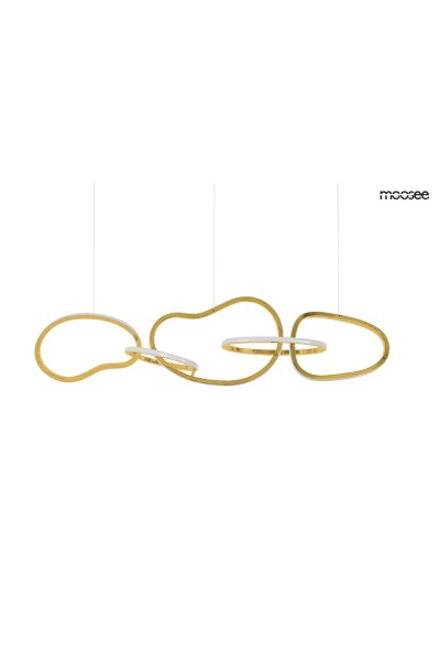 MOOSEE lampa wisząca JAZZ 5 złota