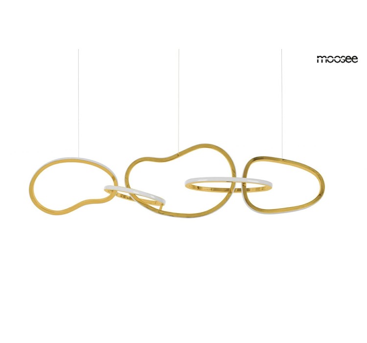 MOOSEE lampa wisząca JAZZ 5 złota
